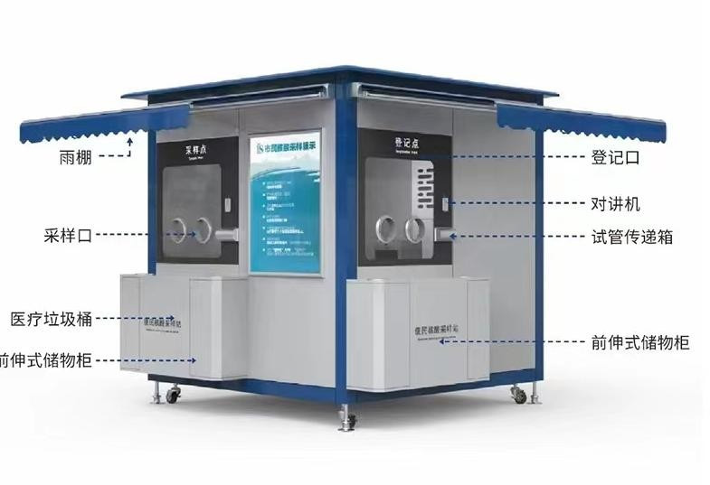 2人位~核酸检测亭