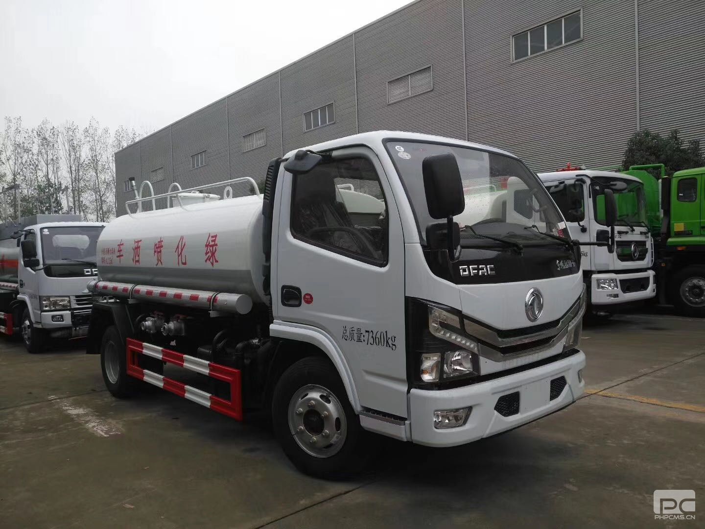 5方国六东风多利卡D6绿化洒水车