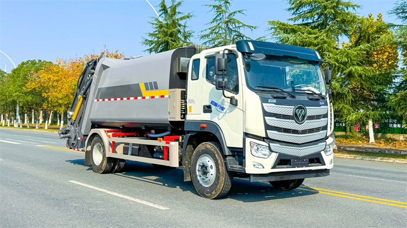 15方福田欧曼压缩垃圾车