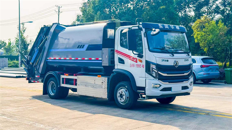 10方东风华神纯电动压缩垃圾车