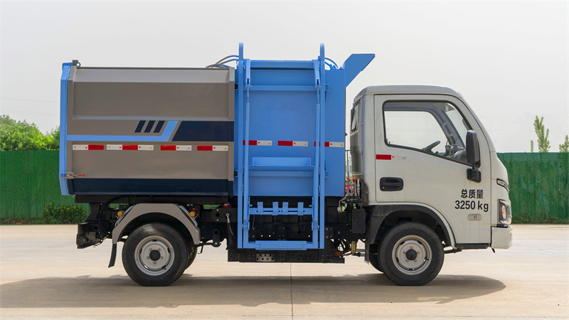 5方上汽跃进纯电动挂桶垃圾车