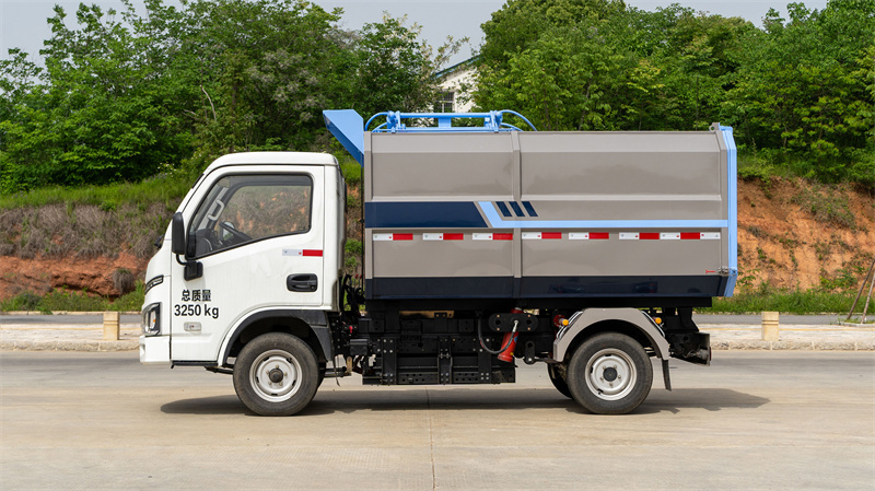 5方上汽跃进纯电动挂桶垃圾车