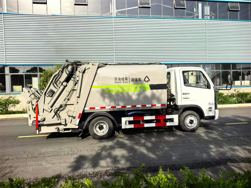 6方福田奥铃纯电动压缩垃圾车