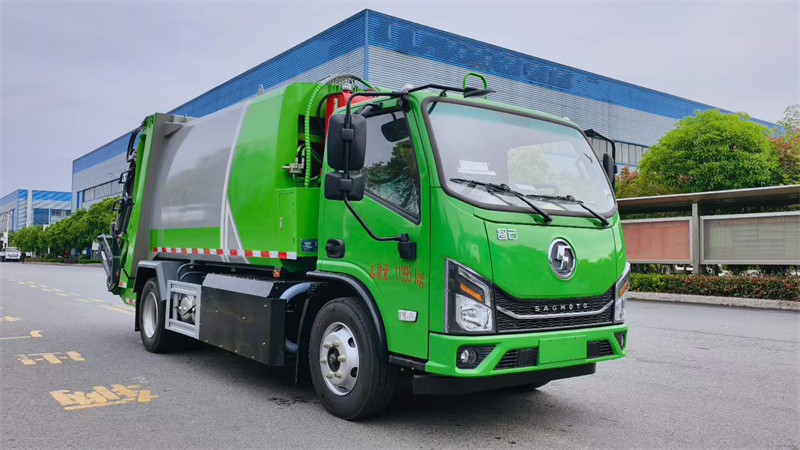 10方陕汽智云纯电动压缩垃圾车