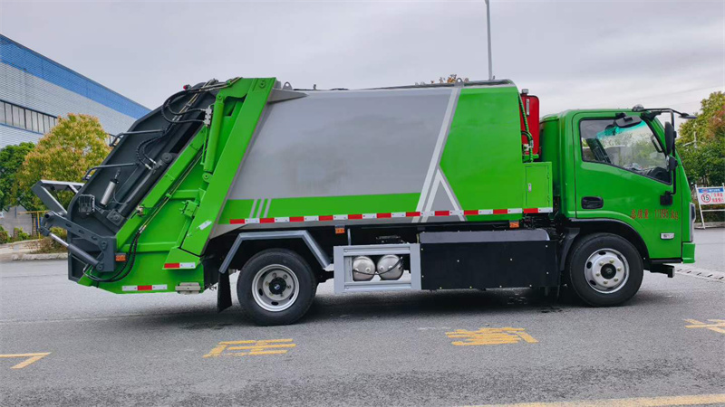 10方陕汽智云纯电动压缩垃圾车