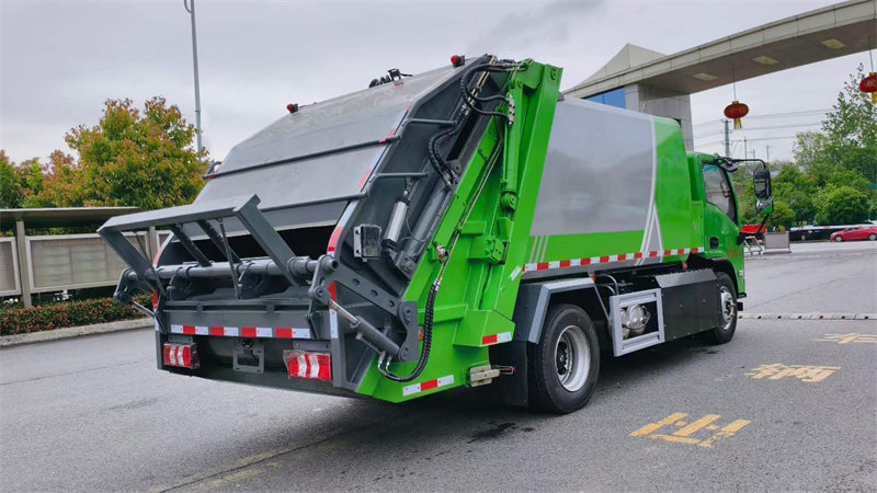 10方陕汽智云纯电动压缩垃圾车