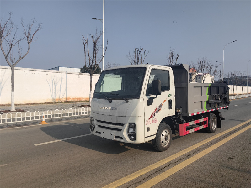 5方蓝牌江铃顺达对接垃圾车