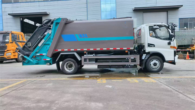 10方纯电动江淮骏铃压缩垃圾车