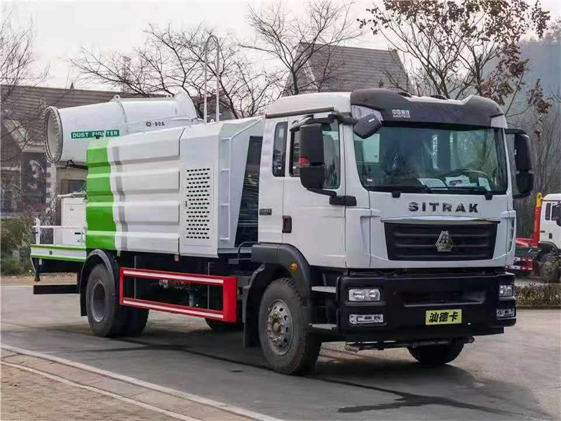 12吨重汽汕德卡抑尘车