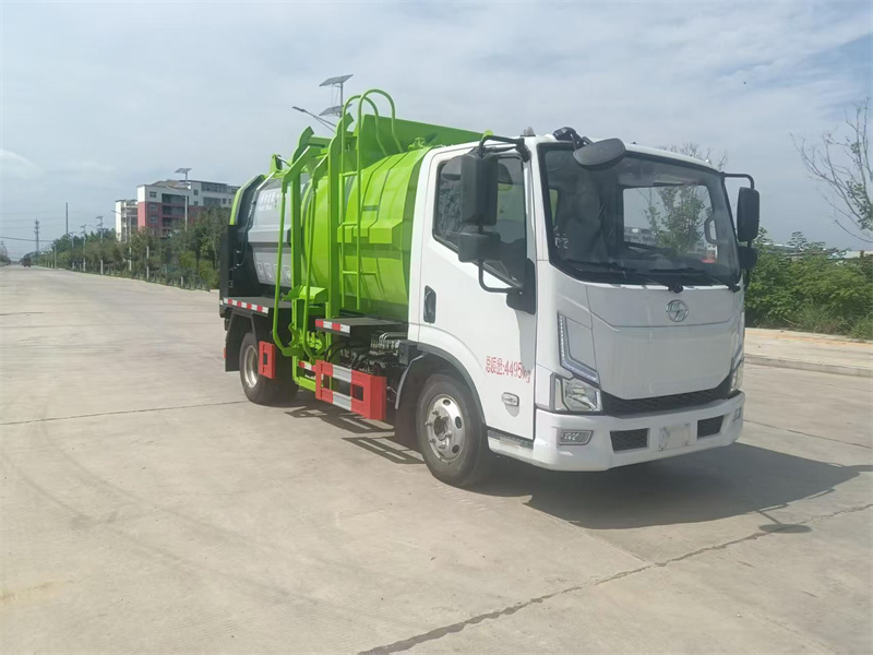 7方纯电动上汽跃进餐厨垃圾车